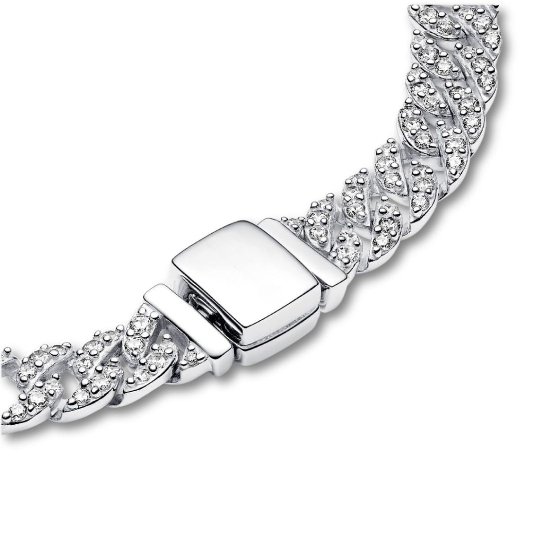 Cubo™ | 18K Gouden Moissaniet Cubaanse Armband