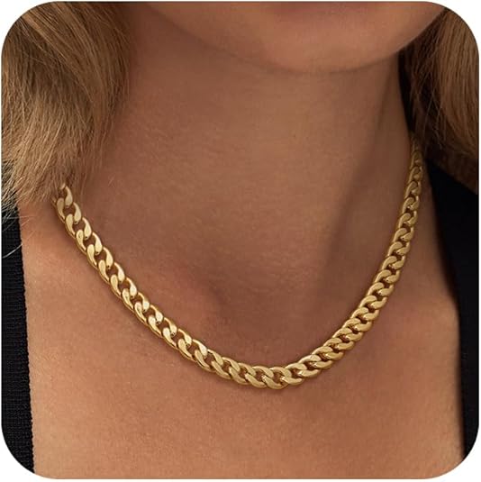 Cavaro™ | 18K Gouden Chunky Cubaanse Schakelketting