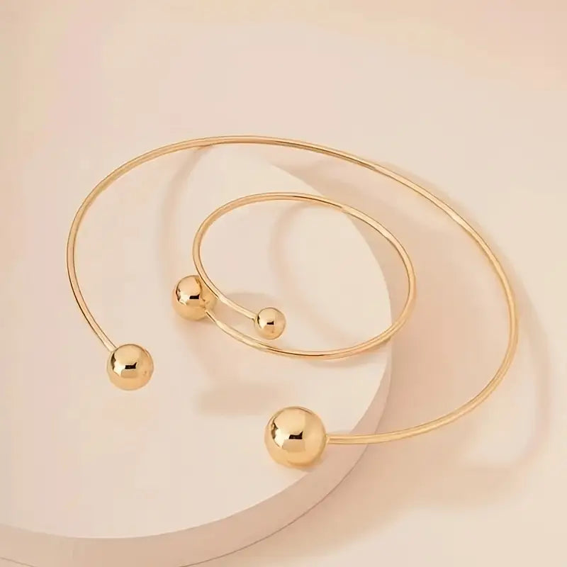 Glow™ | 18K Gouden Armbandenset