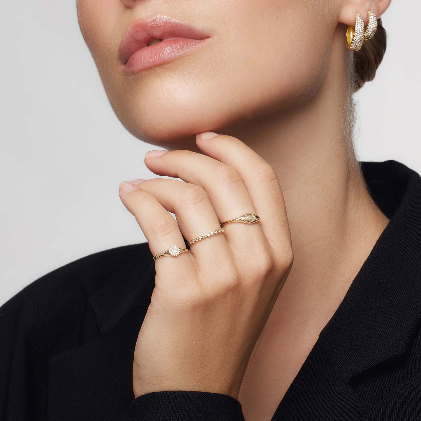 Dome™ | 14K Gouden Diamanten Ring
