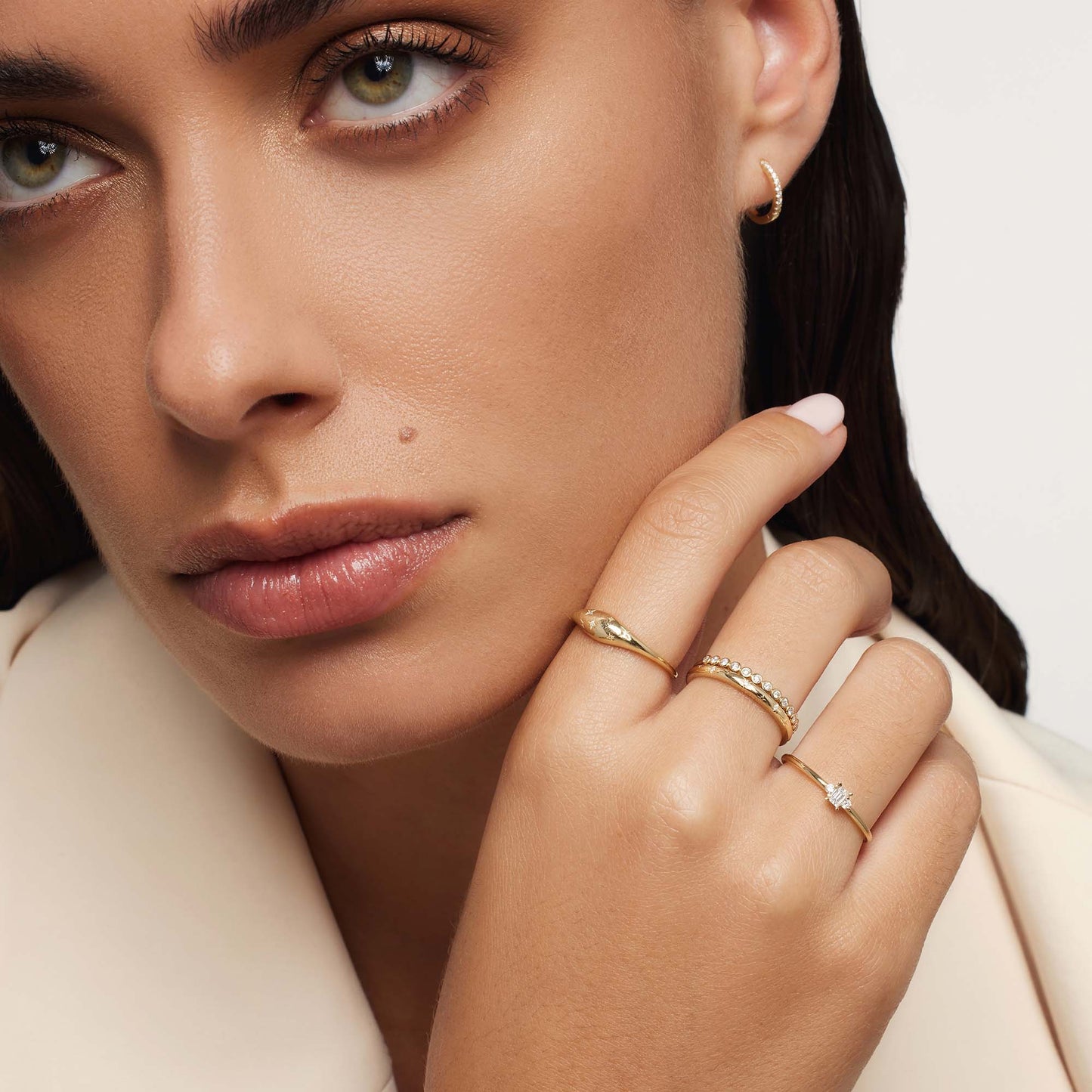 Dome™ | 14K Gouden Diamanten Ring