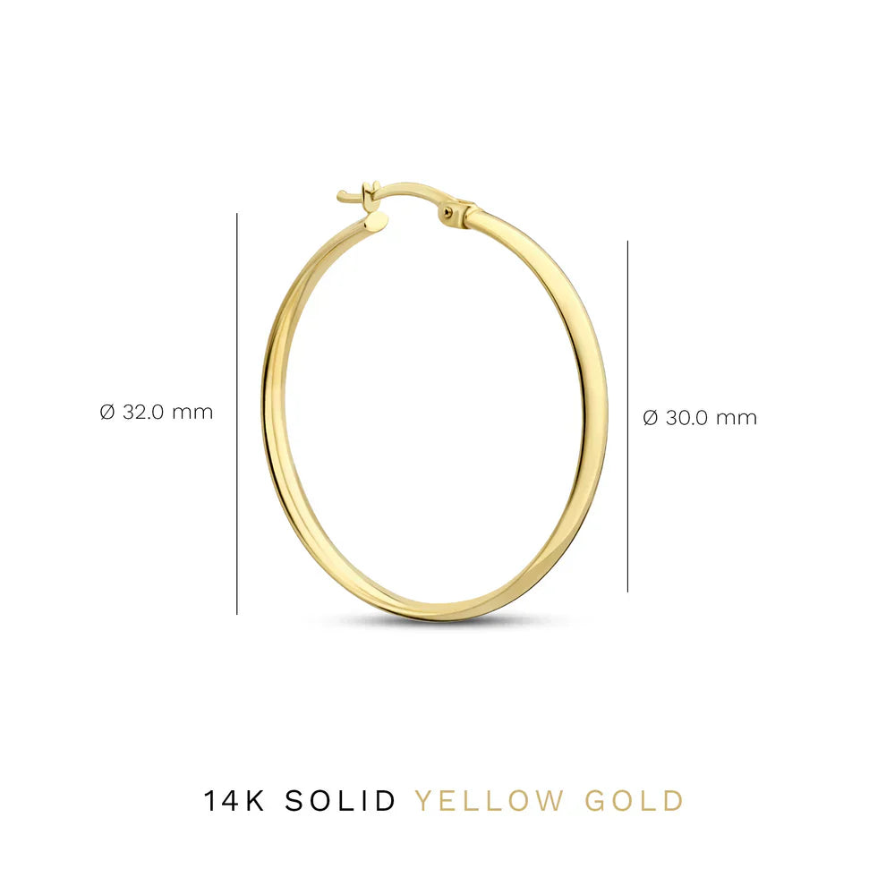 Serane™ | 14K Gouden Oorbellen