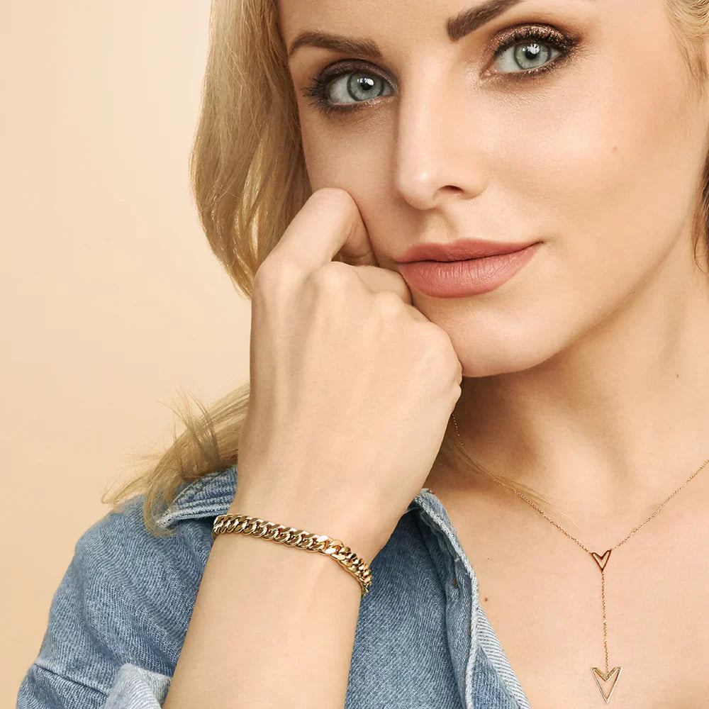 Estate™ | 16K Gouden Cubaanse Armband
