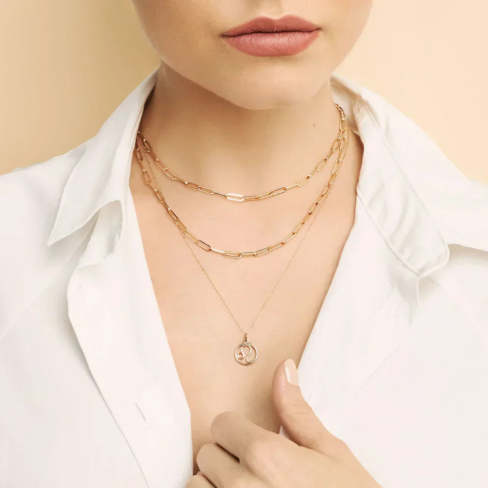Zodia™ | 18K Gouden Dierenriemteken Ketting