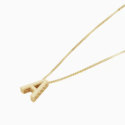 LoveNote™ | 18K Gouden Letter Initiaal Ketting