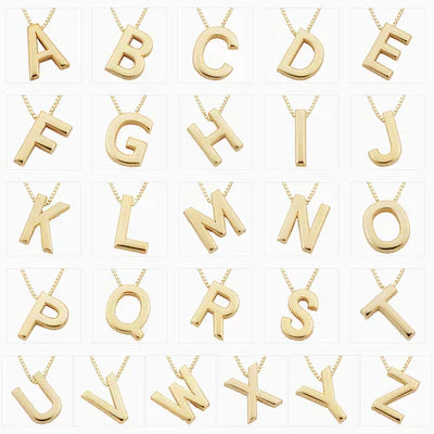 LoveNote™ | 18K Gouden Letter Initiaal Ketting