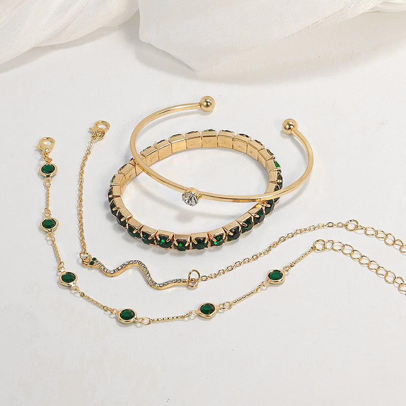 Sorina™ | 18K Gouden Armbandenset