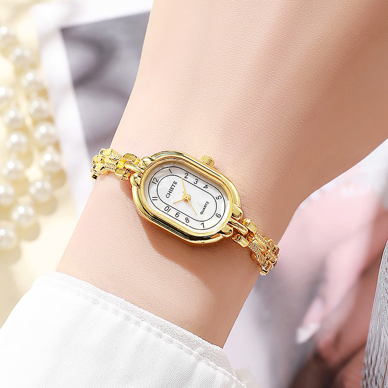 Alira™ | 18K Gouden Moment Horloge