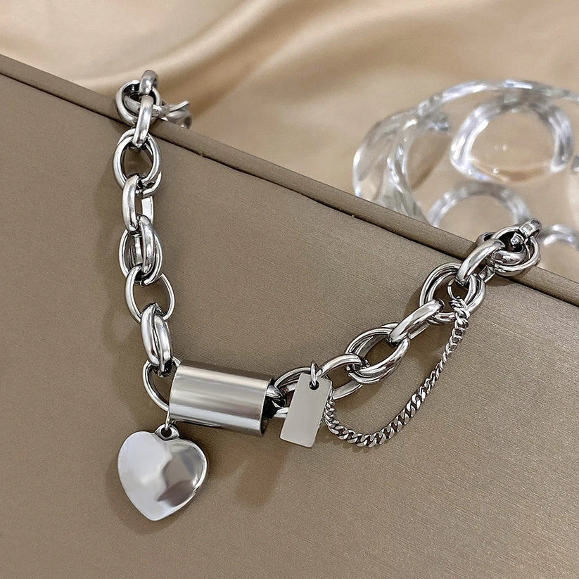 Heartened™ | 18K Gouden Chunky Armband