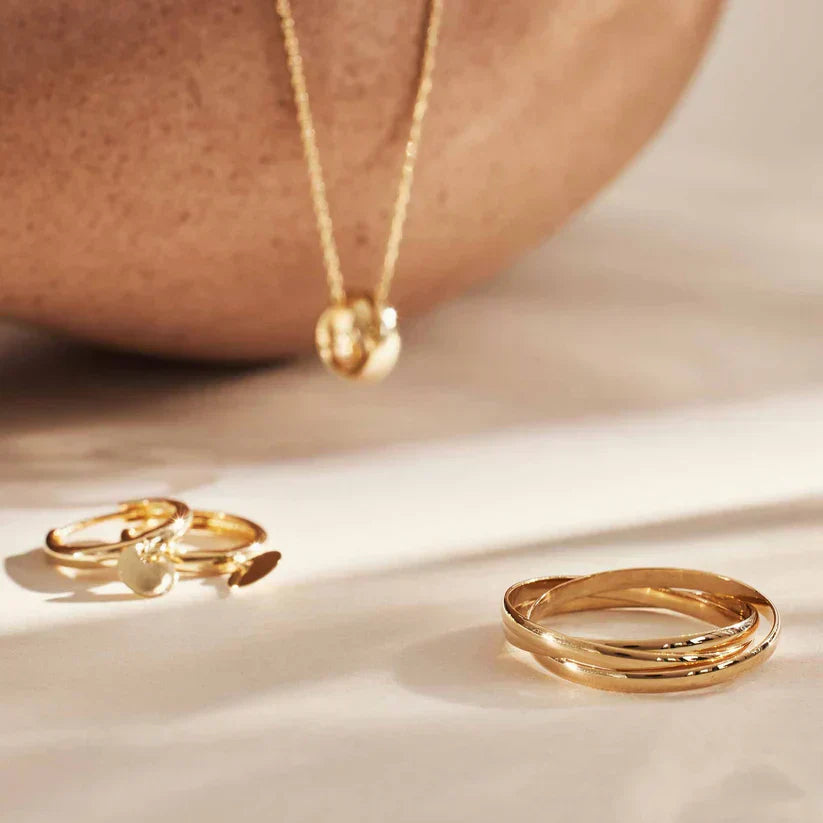 Lena™ | 14K Gouden Trielle Ring