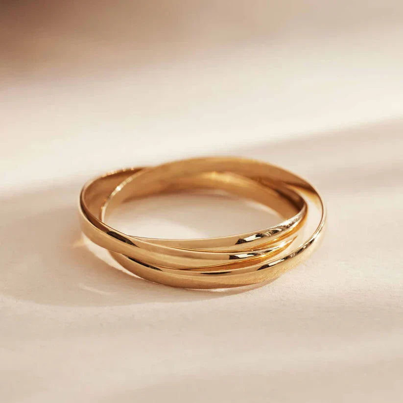 Lena™ | 14K Gouden Trielle Ring