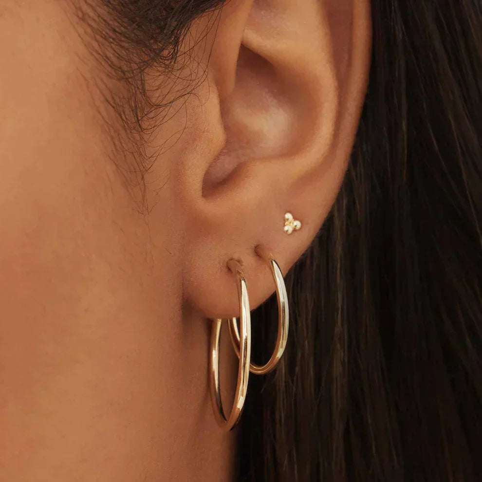 Noemie™ | 14K Gouden Sorel Oorbellen