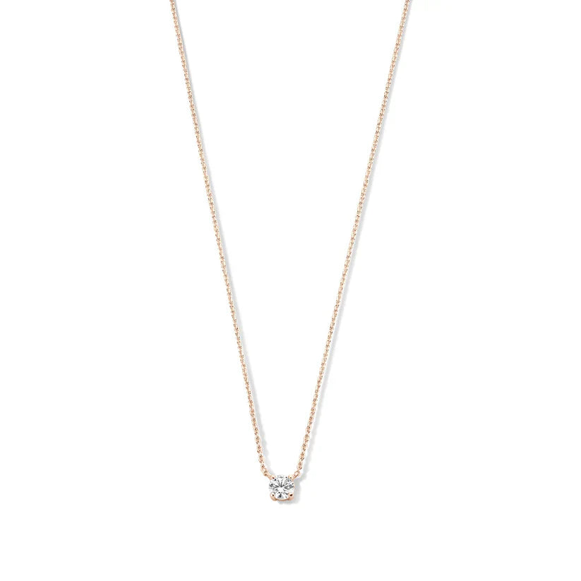 Clea™ | 14K Gouden Moissaniet Steenketting