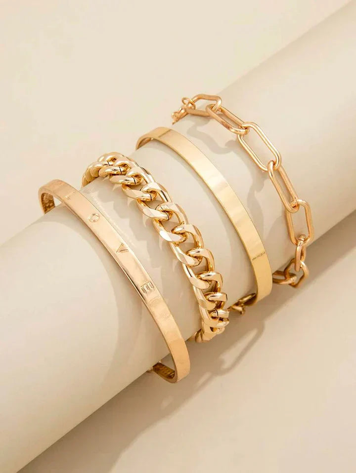 Elan™ | 18K Gouden Armbandenset