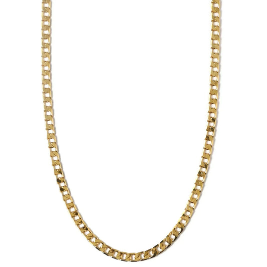 Vero™ | 16K Gouden Platte Schakel Ketting