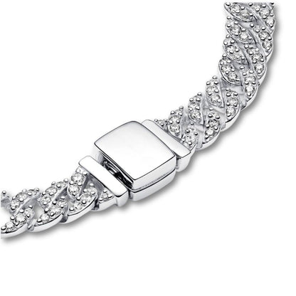 Cubo™ | 18K Gouden Moissaniet Cubaanse Armband
