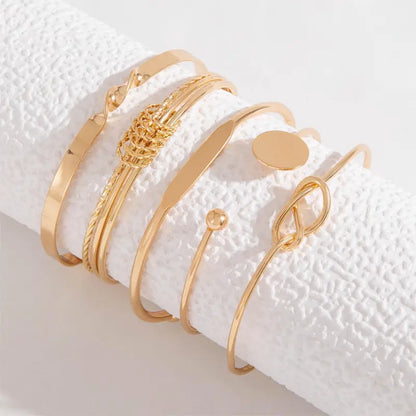 Knotted™ | 18K Gouden Elegance Armbandenset
