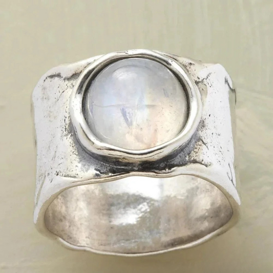 Moonstone™ | Zilveren Ring