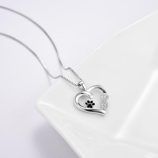 Althea™ | Poot, Hart & Oneindigheid Ketting