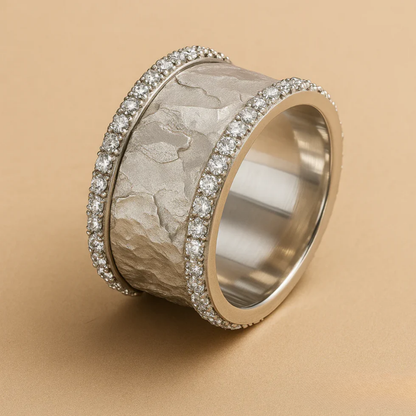 Lina™ | Vintage Zilveren Zirkonia Ring voor Dames