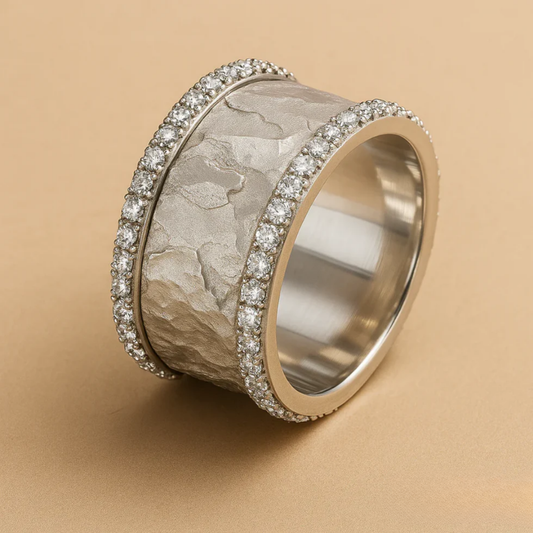 Lina™ | Vintage Zilveren Zirkonia Ring voor Dames