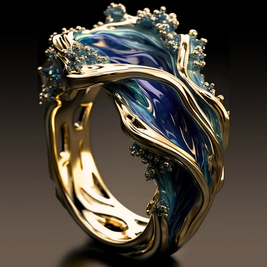 Liadan™ | Vintage Gouden Ring
