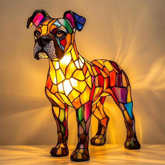 Paws™ | Warme Honden Boxer Lamp