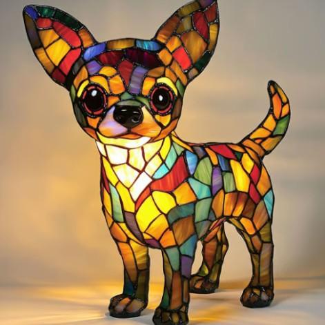 Aura™ | Sereniteit Kat Glazen Hart Lamp