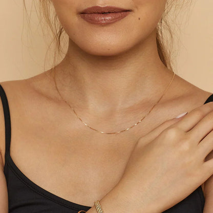 Bodega™ | 18K Gouden Boxketting