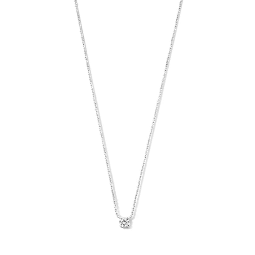 Clea™ | 14K Gouden Moissaniet Steenketting