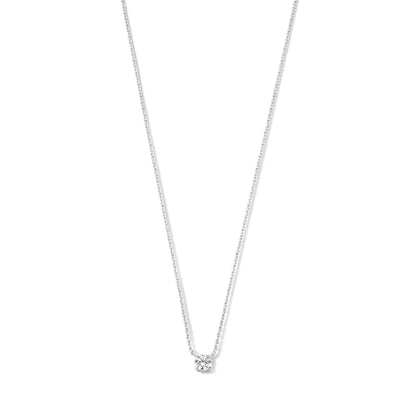 Clea™ | 14K Gouden Moissaniet Steenketting