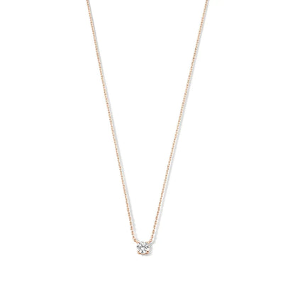 Clea™ | 14K Gouden Moissaniet Steenketting