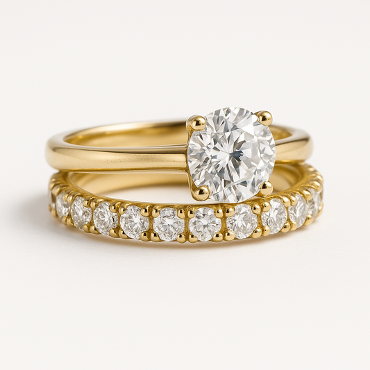 Savaya™ | 18K Gouden Ringenset