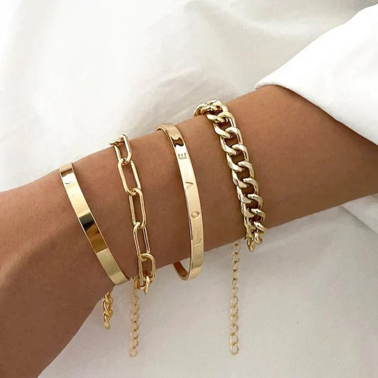 Elan™ | 18K Gouden Armbandenset